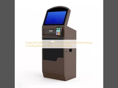 Empreintes digitales Self Service Atm Cash Deposit Machine Money Counting Machine Kiosk Automatic Teller