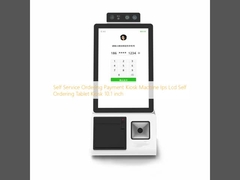 Commande en libre-service Quiosque de paiement Machine Ips LCD Commande en libre-service Tablette Quiosque 10,1 pouces