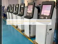 Automate à guichet automatique, imprimante à écran tactile rotatif, kiosque de paiement extérieur