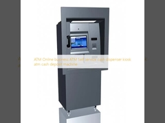 Distributeur automatique de billets en ligne ATM Distributeur de billets en libre-service Kiosque ATM Machine de dépôt d'espèces