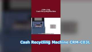 Machine de recyclage d'espèces (CRM) C03L Machine de recyclage automatique intelligente de billets de banque