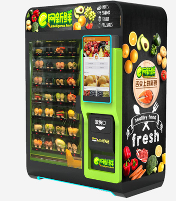 vente commerciale de simple-armoire de distributeur automatique de sala de fruits frais et de légumes