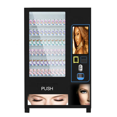 L'écran tactile de service d'individu fouette la machine rose cosmétique de kiosque d'OEM de distributeur automatique de beauté de cheveux