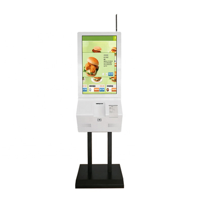 32&quot; machine d'intérieur de commande de billet de paiement de kiosque de service d'individu de taille de l'écran