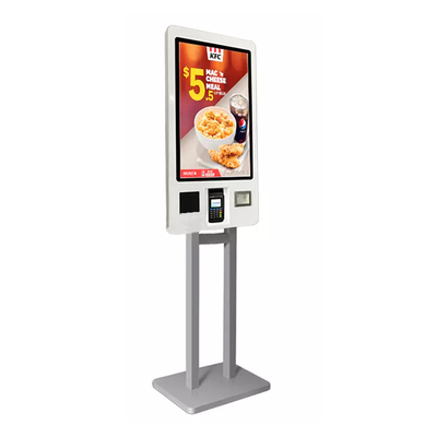 Kiosque de commande de paiement de service d'individu de machine de contrôle d'individu de position de 21,5 pouces pour KFC