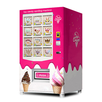 Kiosque de distributeur automatique de 22 pouces pour des boissons de crème glacée 540 unités