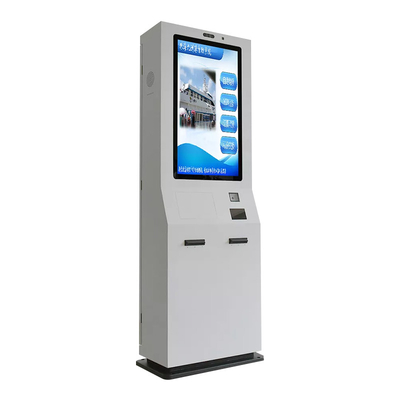 File d'attente étiquetant la machine de distributeur de carte de Self Payment Kiosk d'imprimante de reçu écran tactile de 32 pouces