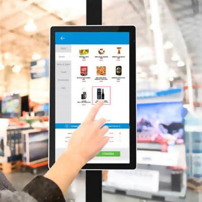 Paiement du marché superbe d'aéroport de kiosque de service d'individu de caméra de HD