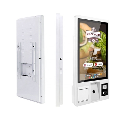 Kiosque de commande de service d'individu de supermarché avec la machine de paiement de service d'individu d'appli de logiciel