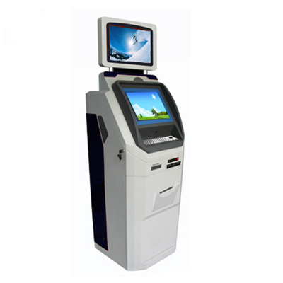 Doubles opérations bancaires Bill Payment For Cash In de machine d'atmosphère d'écran et argent liquide