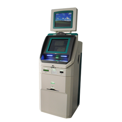 Doubles opérations bancaires Bill Payment For Cash In de machine d'atmosphère d'écran et argent liquide