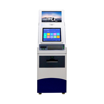 Machine automatique de billet de kiosque de rapport d'enregistrement de service d'individu d'écran tactile