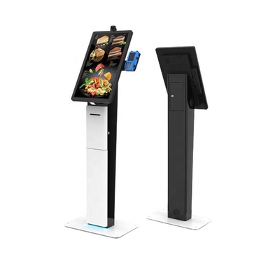 machine de commande de paiement de kiosque de service d'individu avec l'imprimante de billet