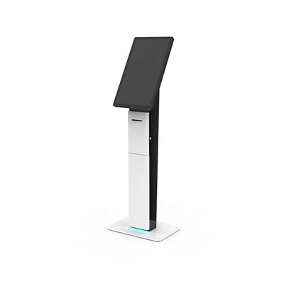 machine de commande de paiement de kiosque de service d'individu avec l'imprimante de billet