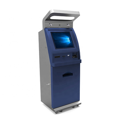 Plancher tenant le service CDM d'individu de machine de paiement en espèces d'écran tactile de 17 pouces
