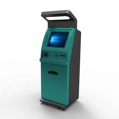 Plancher tenant le service CDM d'individu de machine de paiement en espèces d'écran tactile de 17 pouces