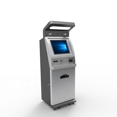 Plancher tenant le service CDM d'individu de machine de paiement en espèces d'écran tactile de 17 pouces