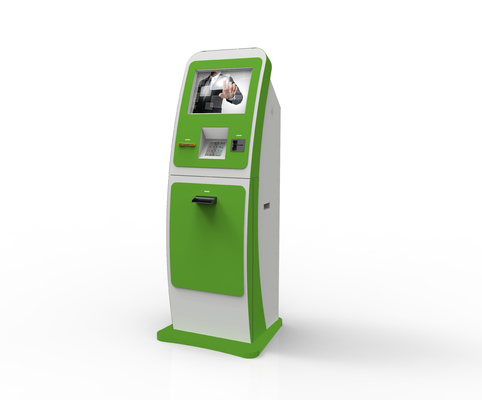 Le kiosque de service d'individu d'écran tactile de position de plancher vérifient dans le paiement
