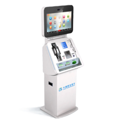 24 machines de guichetier d'écran tactile de machine de paiement en espèces de service d'individu de pouce