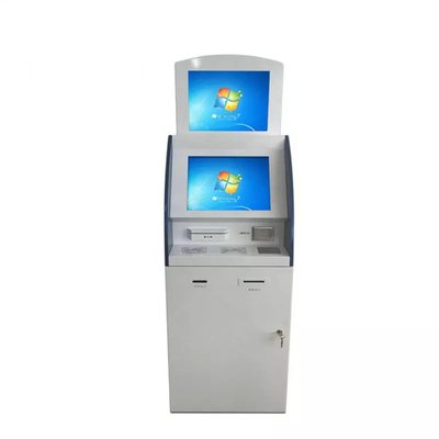 Kiosque d'argent de machine de dépôt en espèces d'individu de service de distributeur automatique de billets d'atmosphère d'écran de 19&quot;