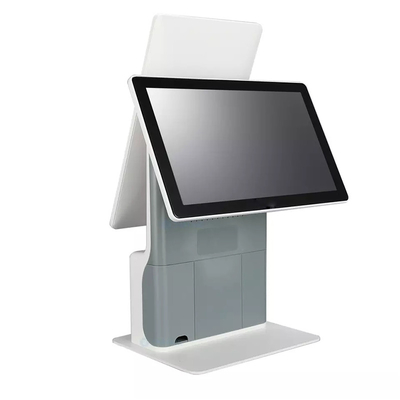 Terminal de reconnaissance faciale d'assistance de temps de kiosque de criblage de température de SDK