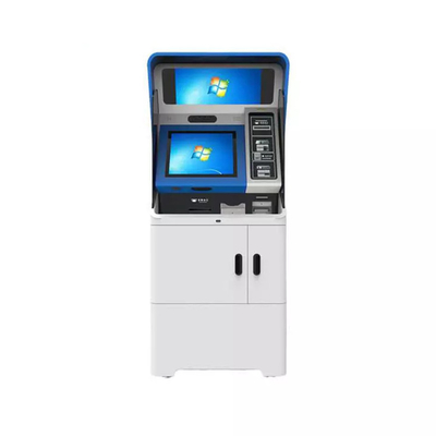 Distributeur automatique de billets ATM à écran unique de 128 Go dans les systèmes de trafic des banques