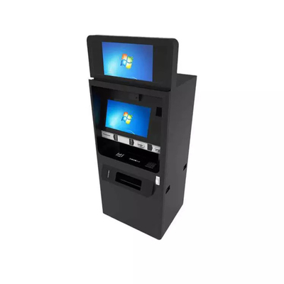 Distributeur automatique de billets ATM à écran unique de 128 Go dans les systèmes de trafic des banques