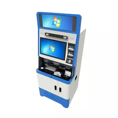 Distributeur automatique de billets ATM à écran unique de 128 Go dans les systèmes de trafic des banques