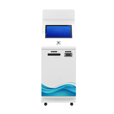 Empreintes digitales Self Service Atm Cash Deposit Machine Money Counting Machine Kiosk Automatic Teller