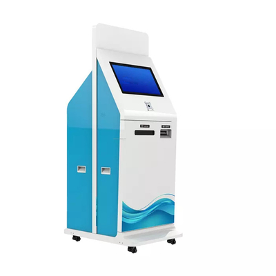 Empreintes digitales Self Service Atm Cash Deposit Machine Money Counting Machine Kiosk Automatic Teller