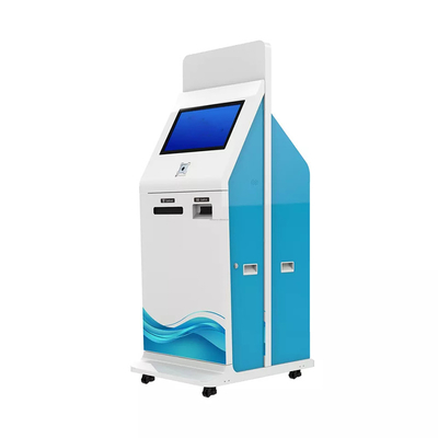 Empreintes digitales Self Service Atm Cash Deposit Machine Money Counting Machine Kiosk Automatic Teller