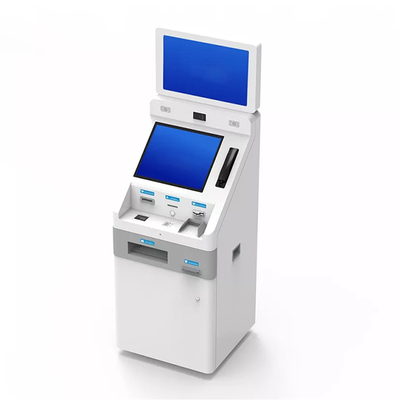 Double lecteur de cartes de distributeur automatique de billets d'atmosphère d'écran tactile Qr Code Scanner