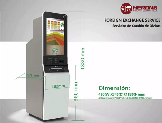 Machine de change entièrement automatique à autogestion haut-parleur multimédia gauche droit