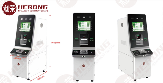 High Security Lobby CRM Money Counter ATM System Machine de recyclage de trésorerie R06L