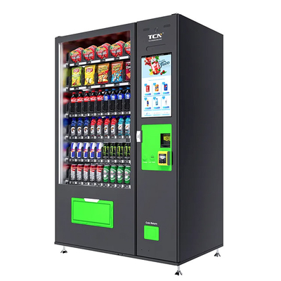 Vendeuse automatique de boissons et collations Conveyeur automatique Spécial Personnalisé Écran de 22 pouces