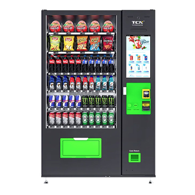 Vendeuse automatique de boissons et collations Conveyeur automatique Spécial Personnalisé Écran de 22 pouces