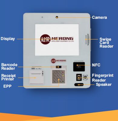 KIOSK sans espèces K06W - convivial et hautement intelligent
