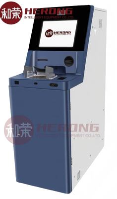 Machine de recyclage de billets de banque automatique intelligente C03L avec norme CEN/XFS, 4 cassettes et reconnaissance de numéro de série