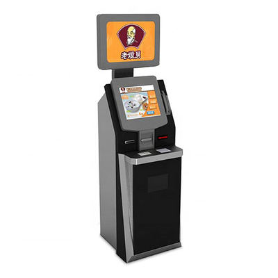 Terminal de kiosque de paiement d'individu d'écran de double d'ODM IR pour l'eau et l'électricité Bill