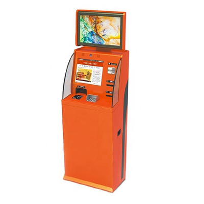 Double kiosque de distributeur de Sim Card Vending Machine Ticket d'écran avec l'accepteur de pièce de monnaie