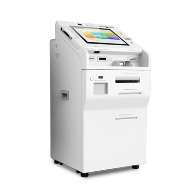 Plancher tenant l'écran capacitif de machine de paiement en espèces d'atmosphère de Commercial Bank