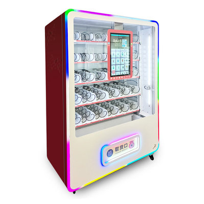 Kiosque de distributeur automatique de convoyeur de maïs éclaté de presse-fruits de glace