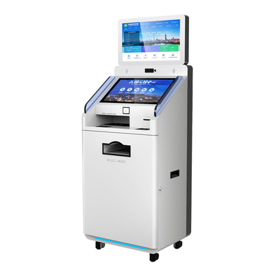 Imprimante terminale Pos Location de scanner de code de Qr de panneau principal en métal de gestion de bâtiment d'individu de service de paiement officiel de kiosque