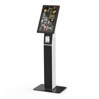 Le kiosque de paiement de service d'individu vérifient en test hors d'écran tactile intelligent de machine