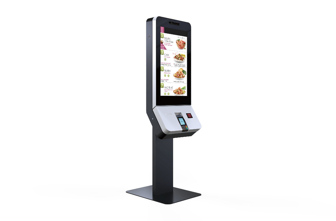 Les restaurants 1920 x 1080 d'aliments de préparation rapide de kiosque de service d'individu de pixel train des stations que les aéroports chronomètrent la coutume critique de facteur
