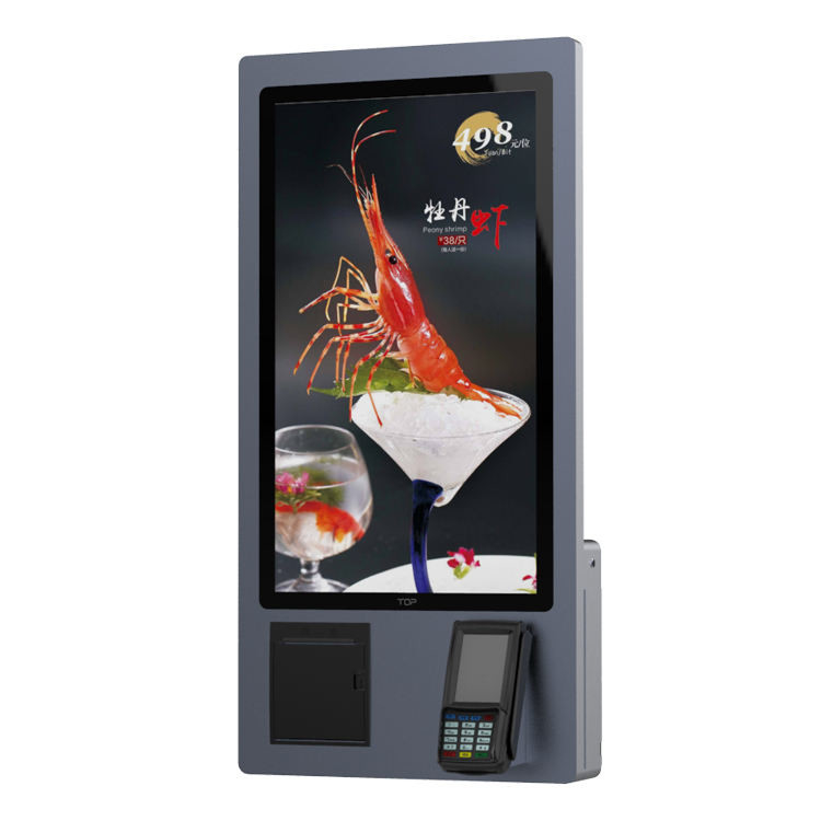 Les Kiosques de libre-service de commande de machine de contrôle de service ont entretenu la santé dans le kiosque d'individu de service de restaurant