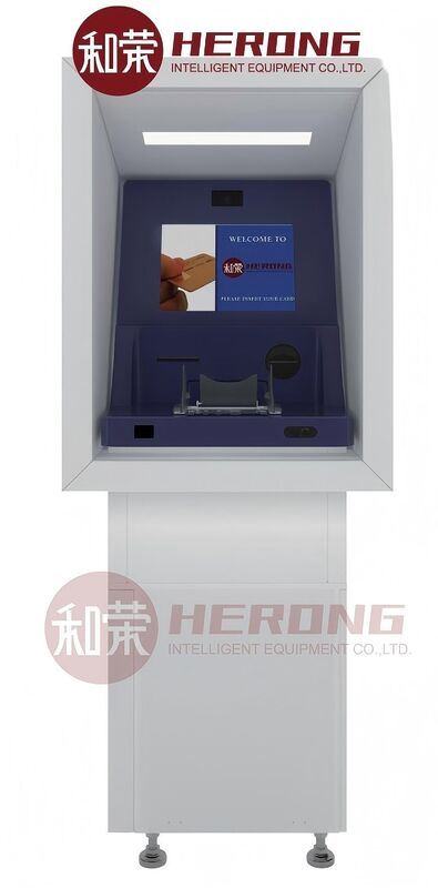 C03T Smart Cash Recycling Machine avec 4 cassettes de recyclage, reconnaissance du numéro de série de billet et conception modulaire