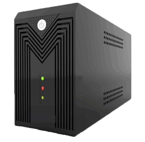 Série K HERONG 600-2000VA UPS en veille avec contrôle par microprocesseur et entrée de tension ultra large