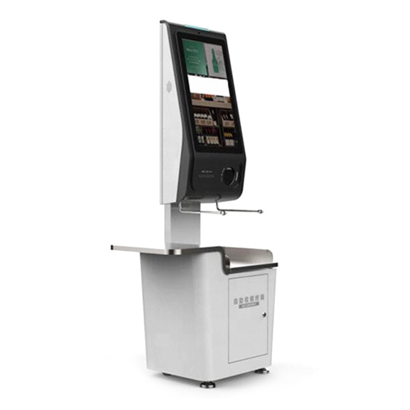 Machine multi de kiosque de position de service d'individu de fonction de 21 pouces pour le contrôle de supermarché