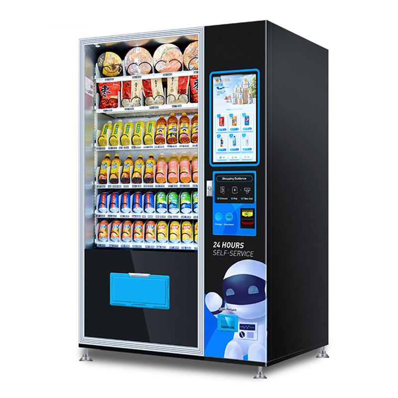 Capsules de nourriture thé chaud et froid café jus de boissons crème glacée distributeur automatique kiosque